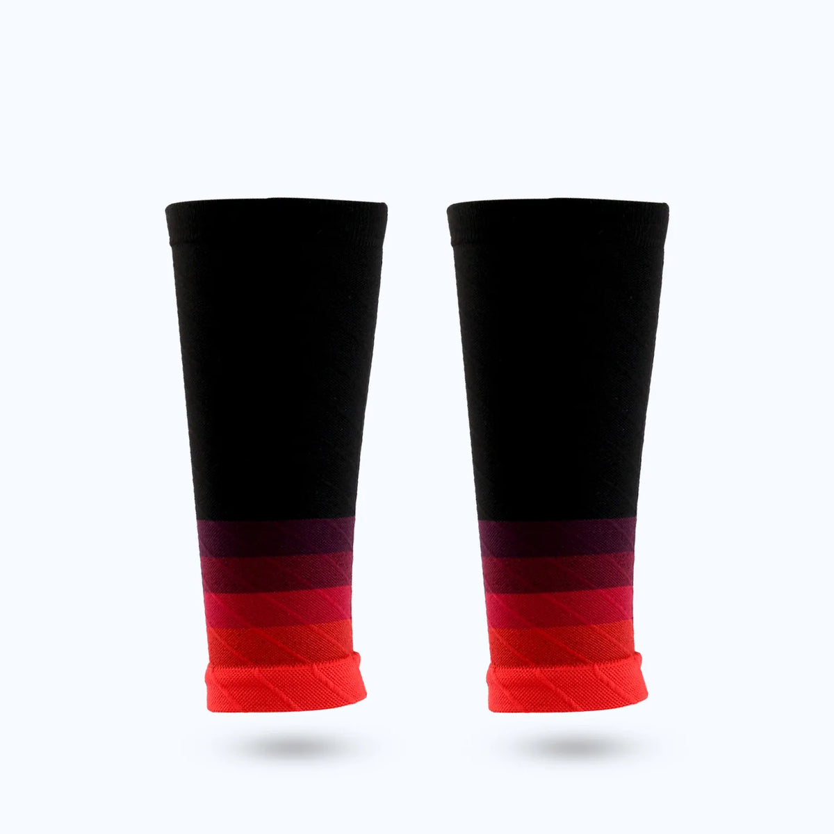 Color Block Calf Sleeves with Open Footless Shape