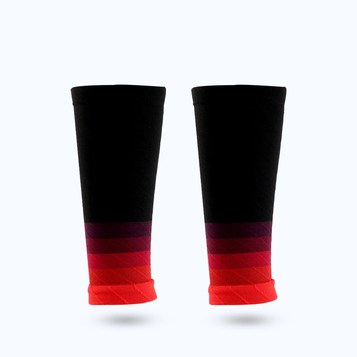 Color Block Calf Sleeves with Open Footless Shape