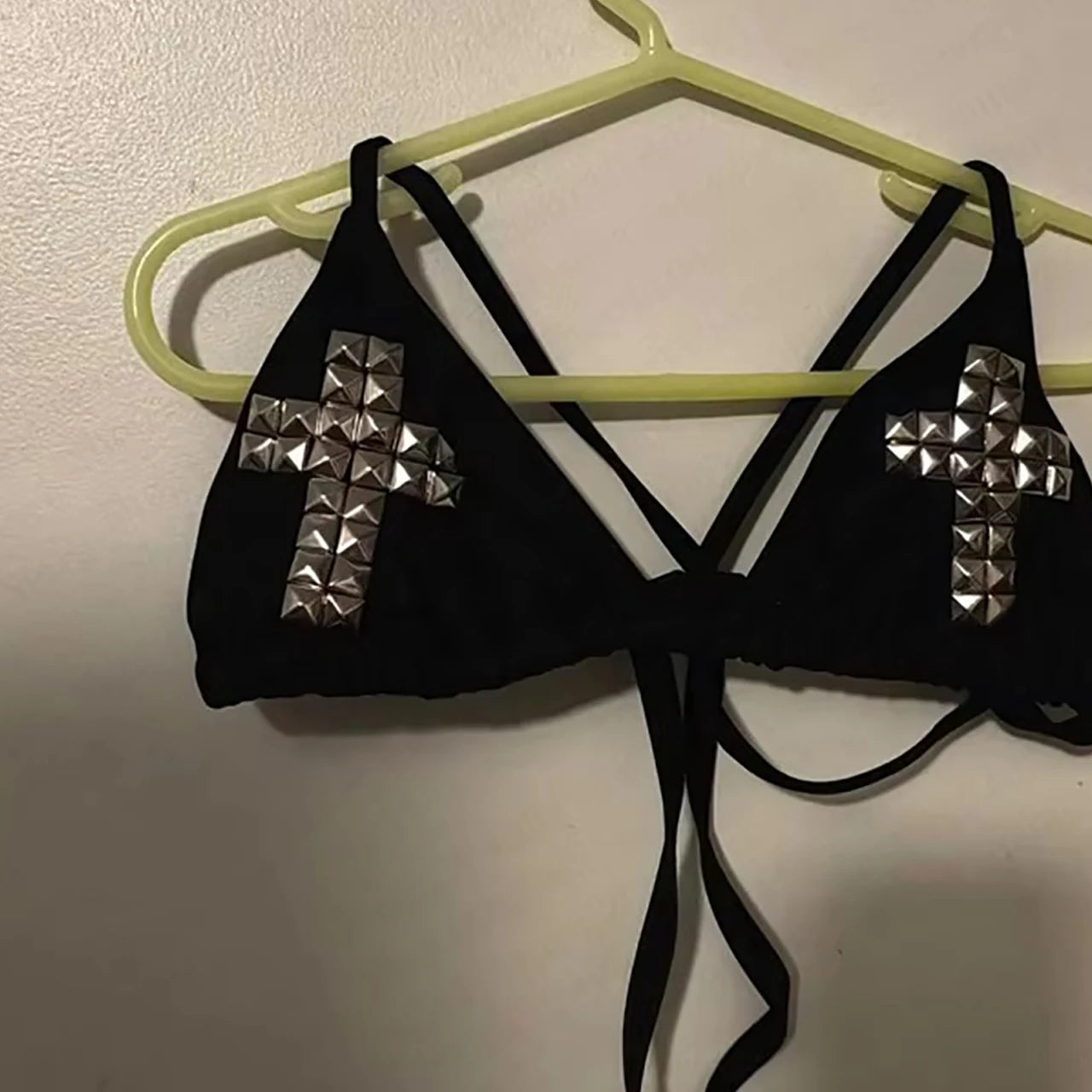 Gothic Brick Print Bikini