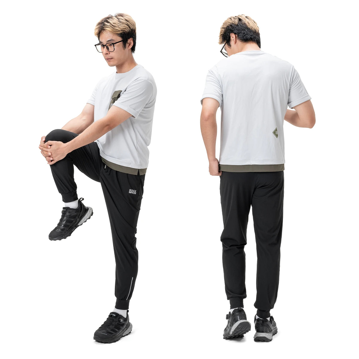Men's Elastic Waist Casual Pants For Everyday Wear