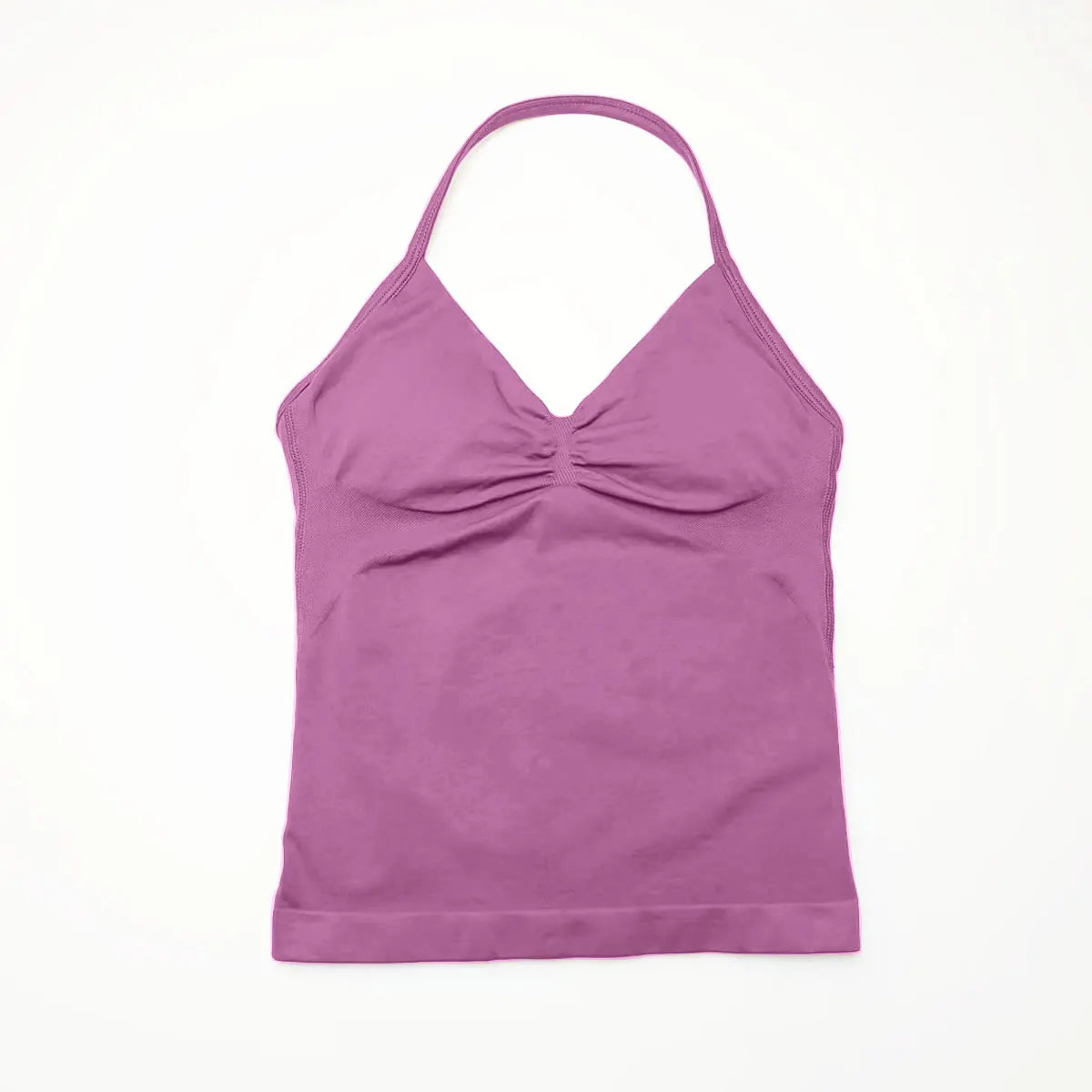 Women's Halter Strap Longline Sports Tank Top For Workout Outfits