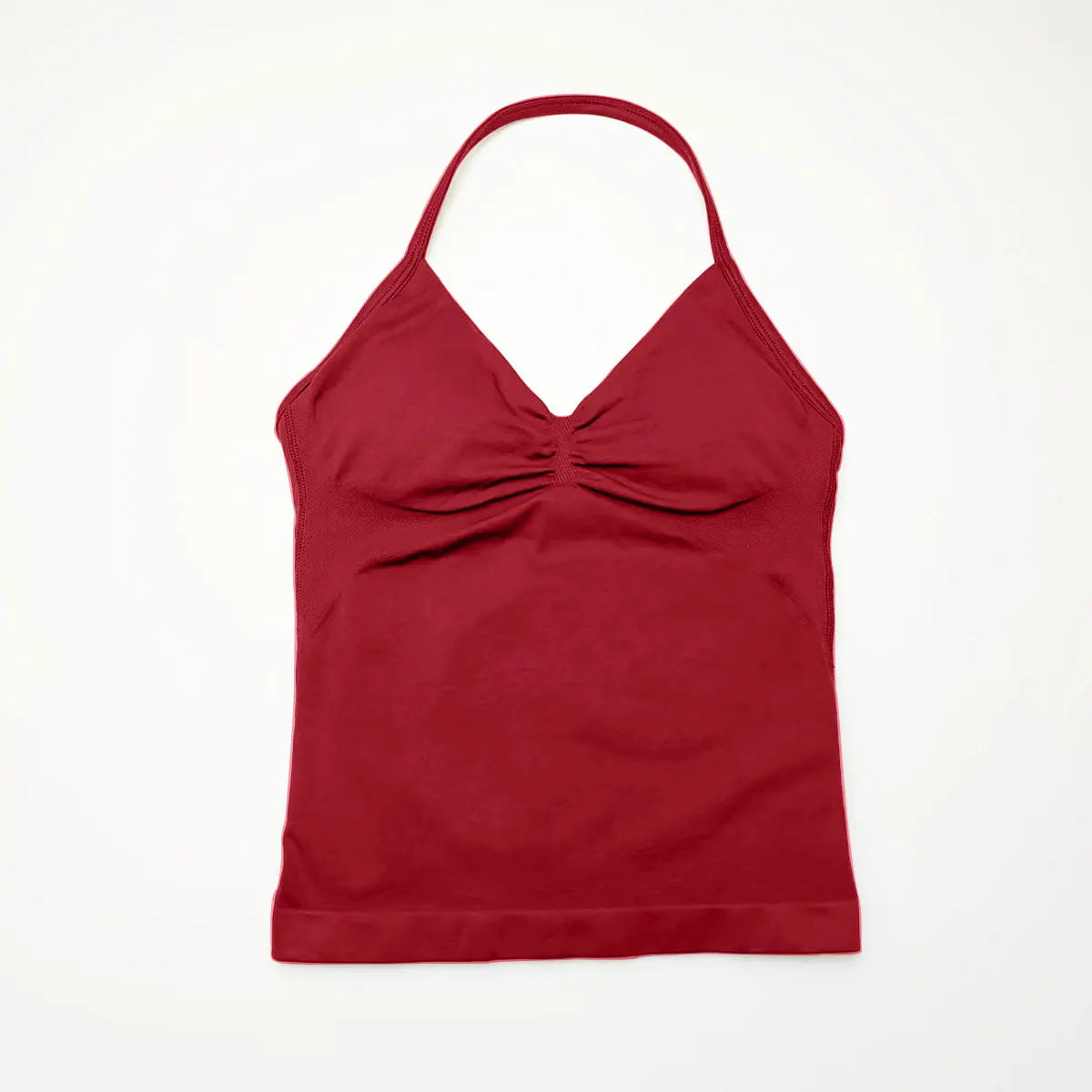 Women's Halter Strap Longline Sports Tank Top For Workout Outfits