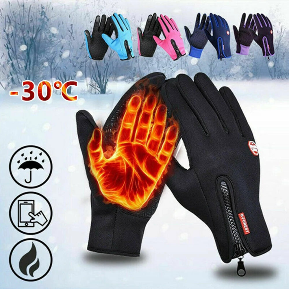 Full Finger Outdoor Gloves with Shaped Wrist Cuffs