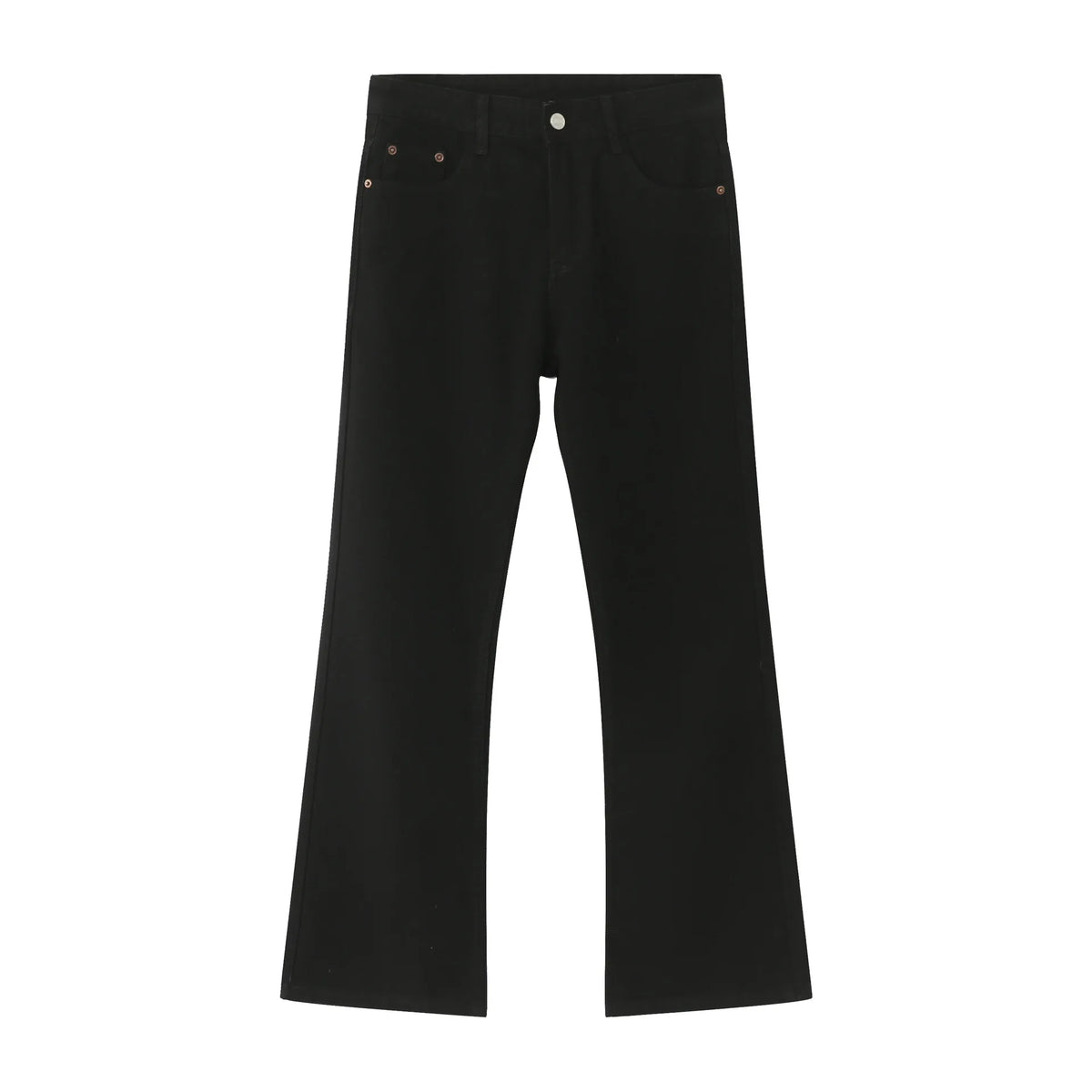 Men's Distressed Flared Denim Jeans for Casual Everyday Wear