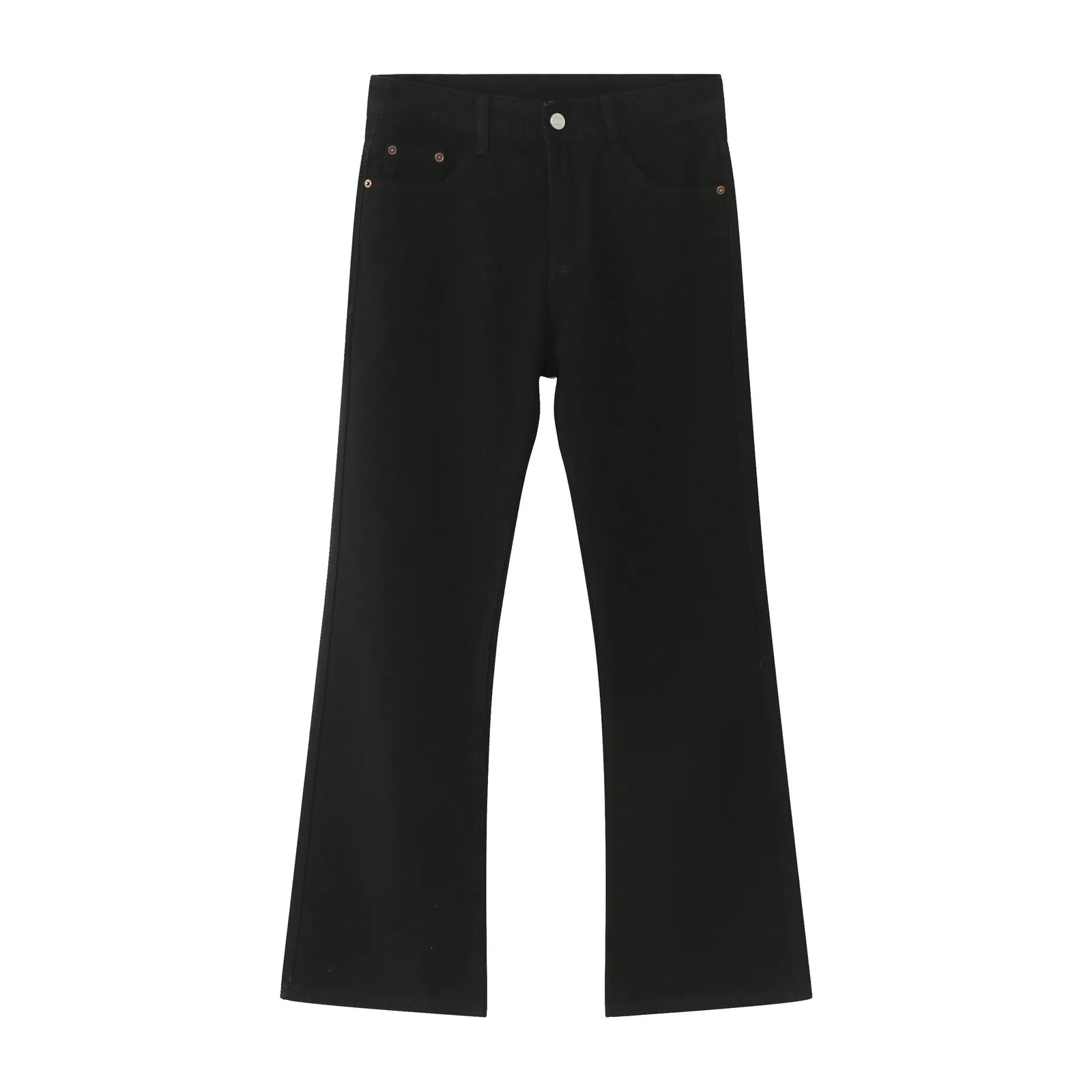 Men's Distressed Flared Denim Jeans for Casual Everyday Wear