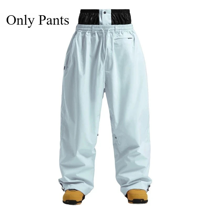 Full Length Loose Fit Ski and Snowboard Winter Pants