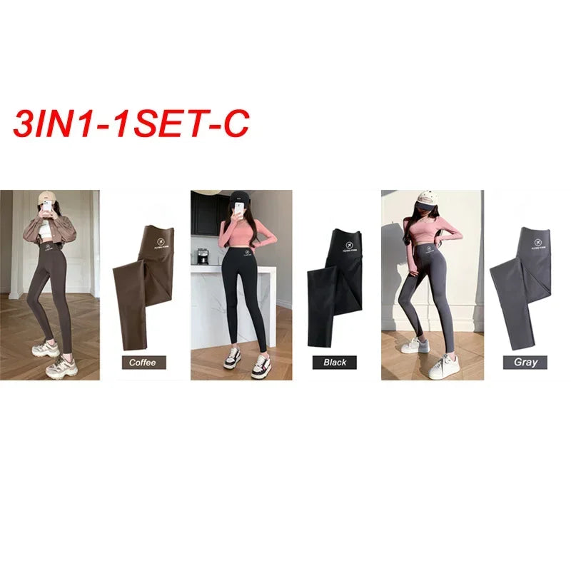 Women's High Waist Full Length Leggings For Workout Outfits