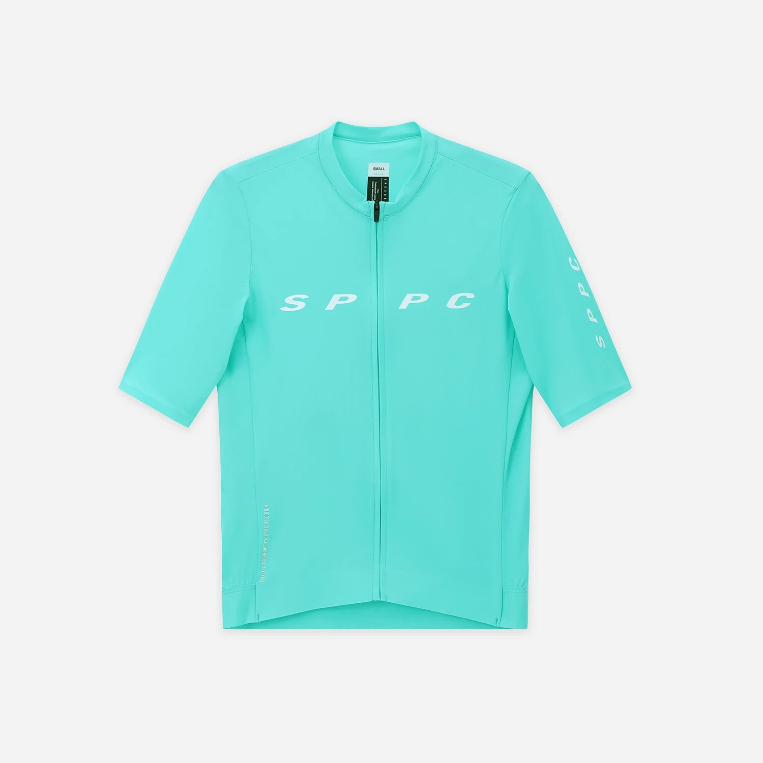 Men's Zip-Front Cycling Jersey in Nylon and Elastane for Road Riding