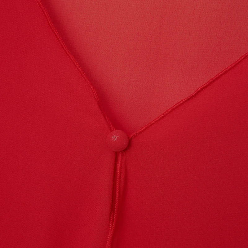 Sheer Clasp Front Capelet for Layering over Dresses and Tops