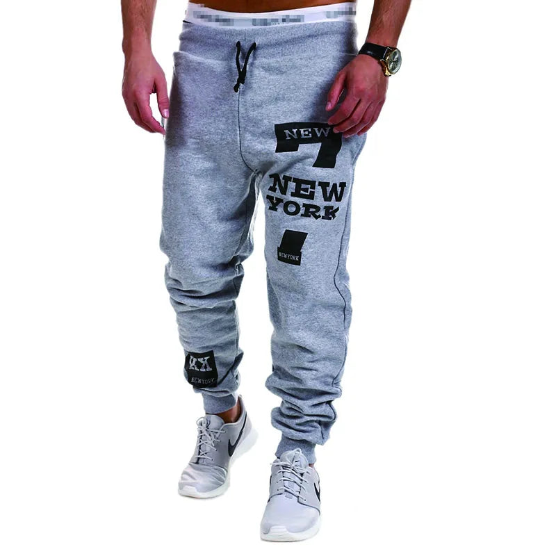Full Length Loose Fit Casual Streetwear Drawstring Pants