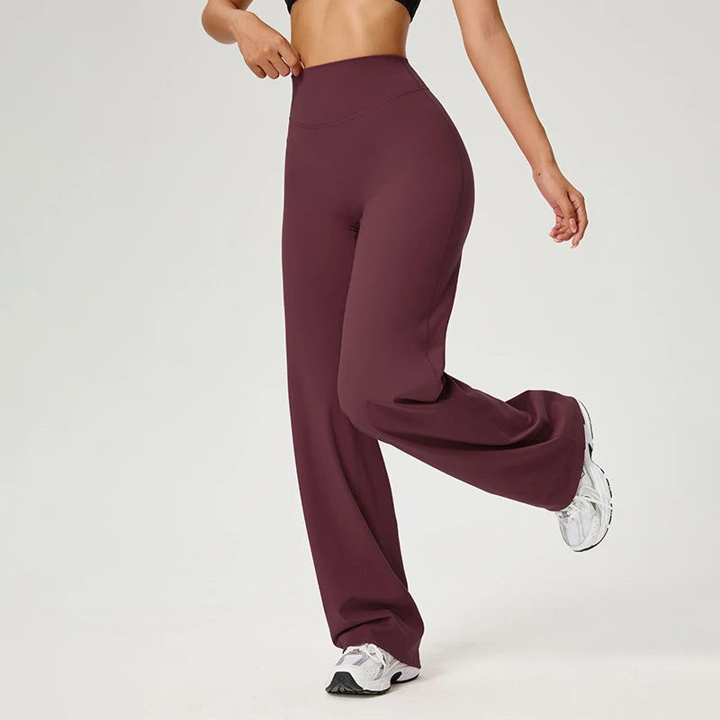 Women's Loose Wide Leg Yoga Pants For Workout Outfits