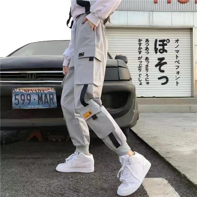 Unisex Cargo Joggers with Chain and Lined Style Options