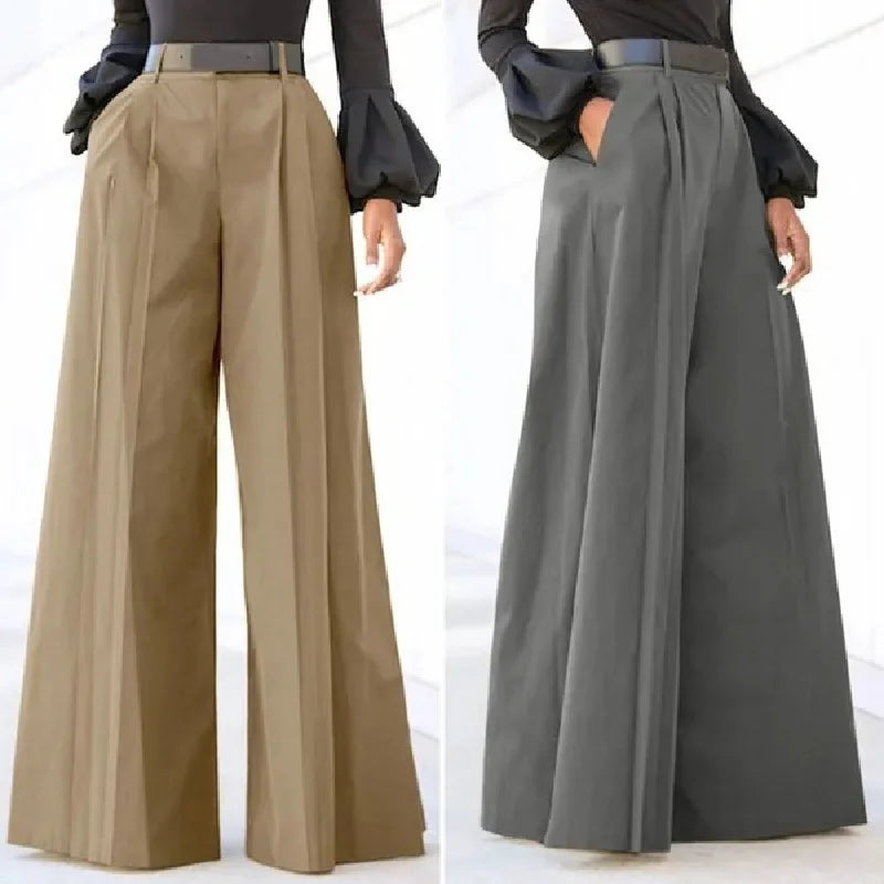 Women’s Cropped Wide-Leg Pants