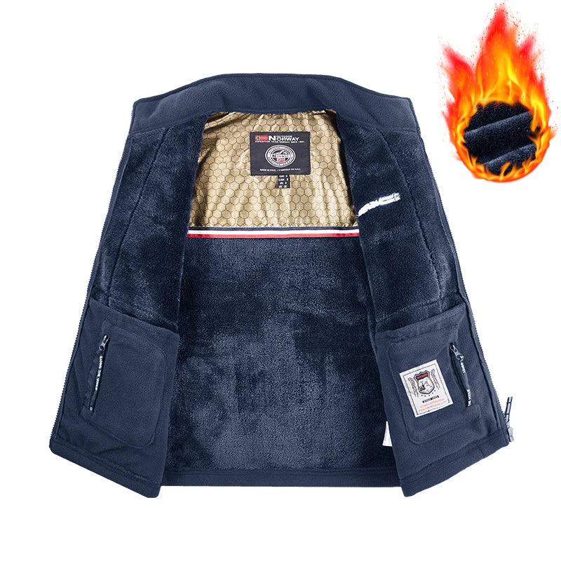 Men's Fleece Jacket and Pants Tracksuit