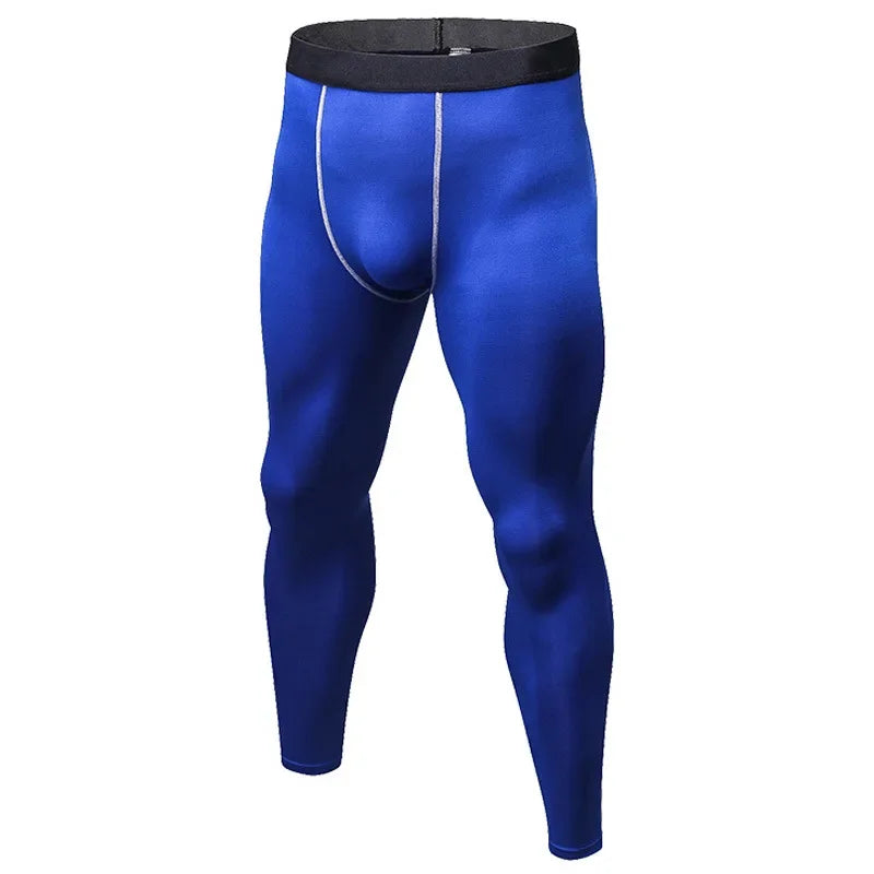Men's Fitted Training Leggings for Gym and Running