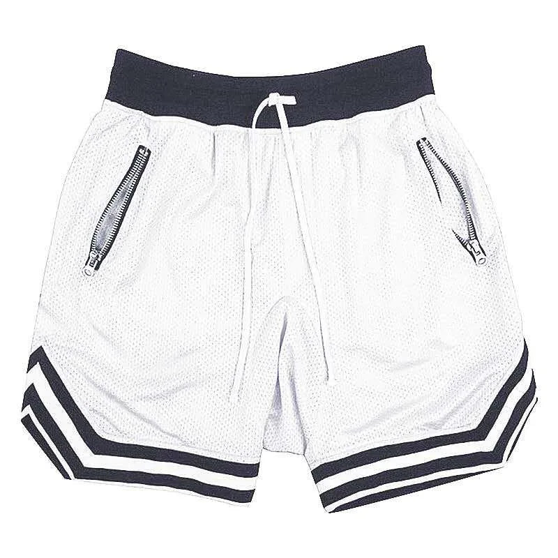 Men's Contrast Trim Drawstring Shorts
