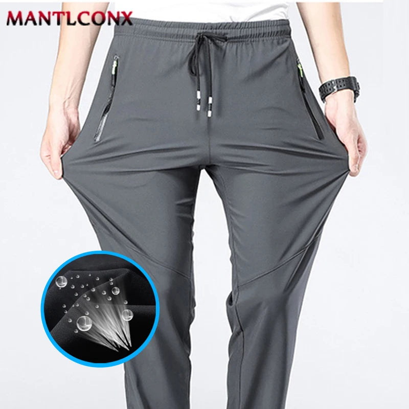 Men's Elastic Waist Casual Pants For Everyday Wear
