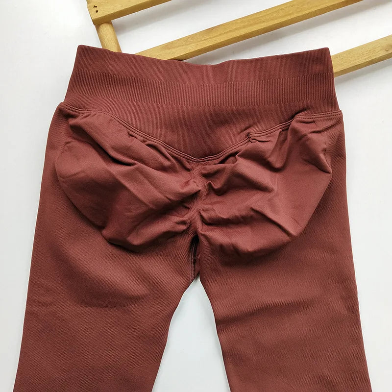 Women's Scrunch Capri Leggings For Workout Outfits And Layering