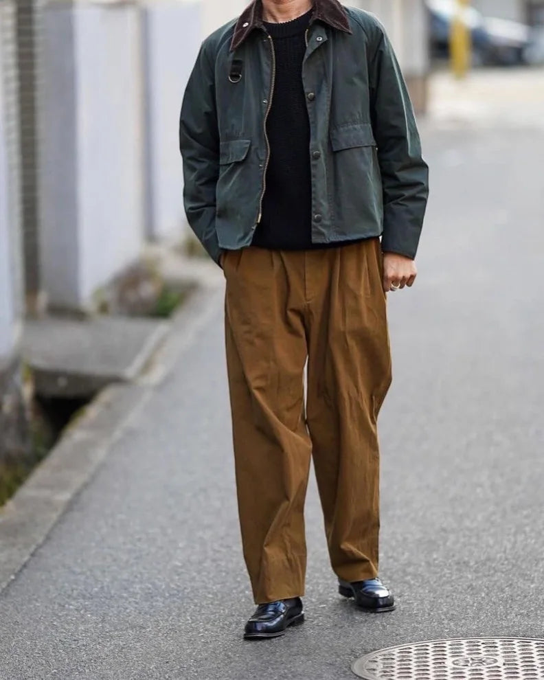 Outdoor hunting tactical plus size men's windbreaker baseball check work cropped corduroy waterproof fishing plaid jacket