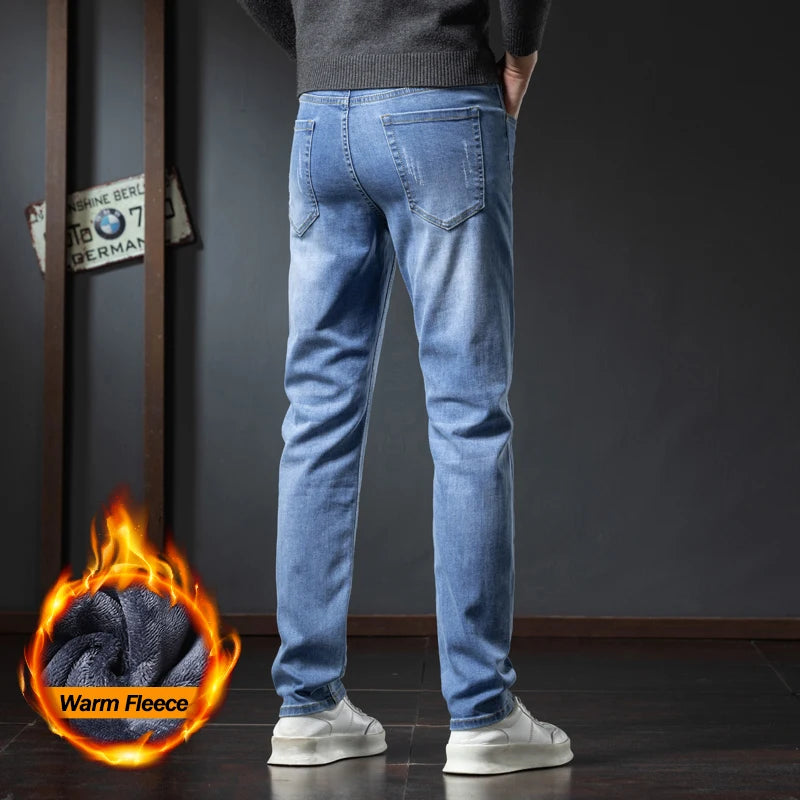 Men's Slim Fit Denim Jeans for Casual Everyday Wear