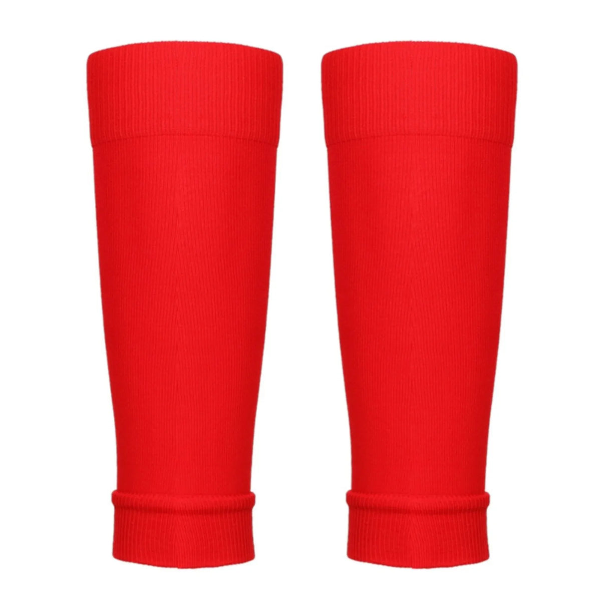 Solid Calf Sleeves with Open End Footless Shape