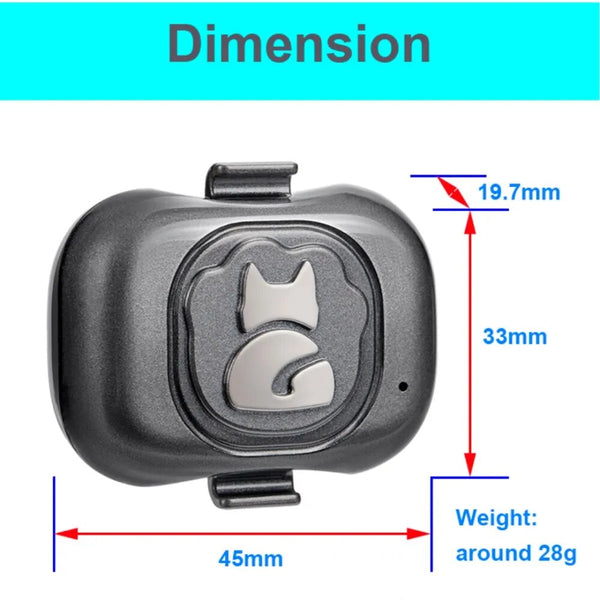 4g Gps Tracker For Dogs Locator Waterproof Anti-Lost Device Smart Phone Object Finder Small Alarm Pet Anti-Theft Device Collar