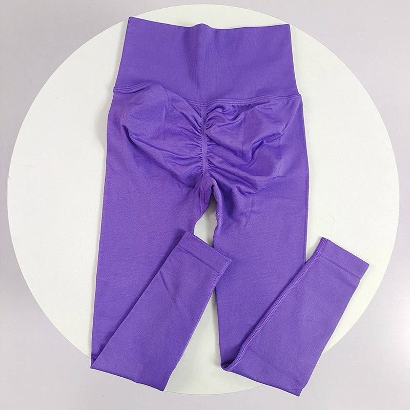 Women's Scrunch Full Length Leggings For Workout Outfits