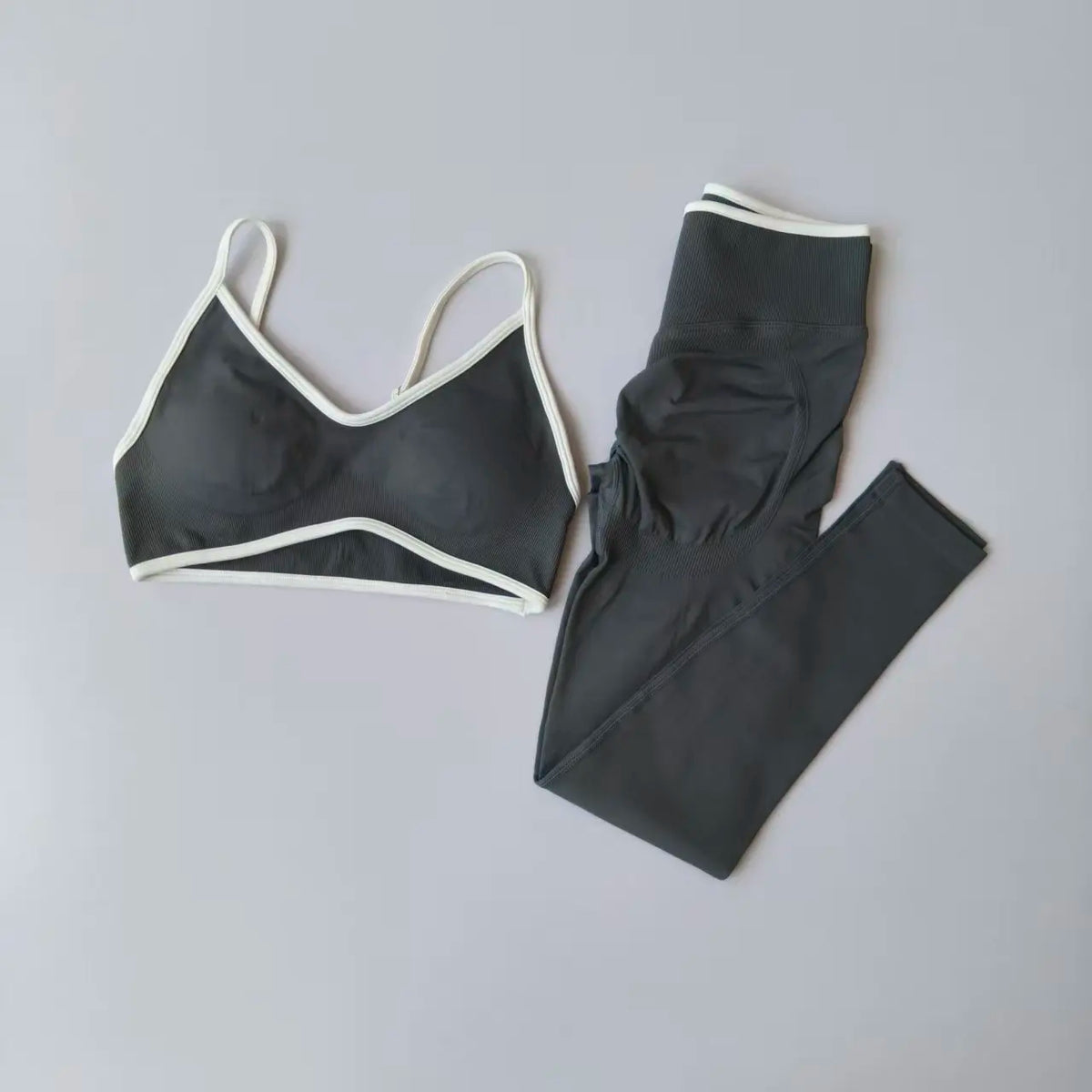 Women's Cross Back Bra And Leggings Yoga Set