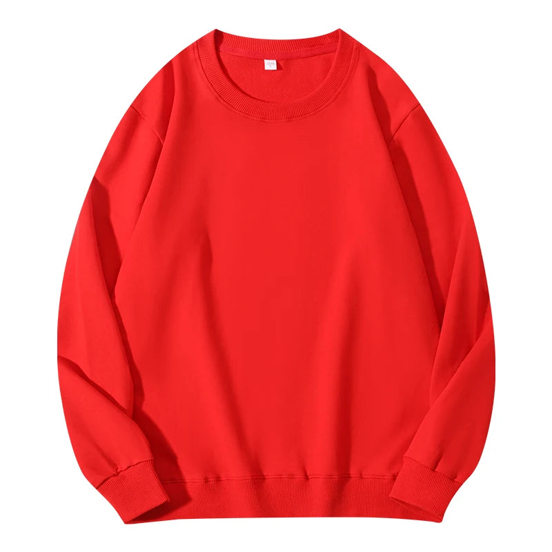 Long Sleeve Casual Pullover Sweatshirt with Original Style Options