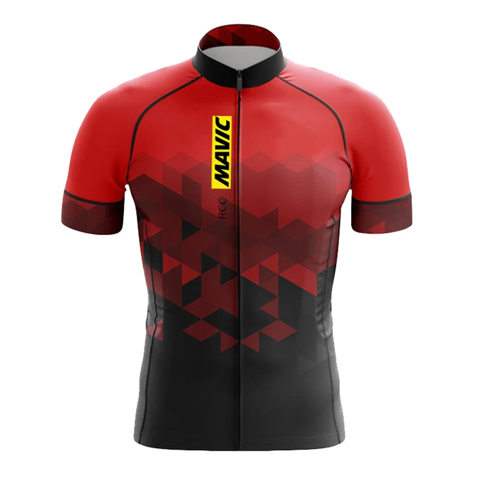 Men's Cycling Jerseys and Shorts with Separate Graphic Style Options