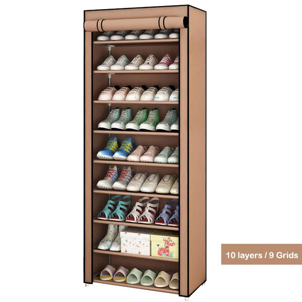 Multi-layer Shoe Cabinet DIY Assembled Dustproof Shelf Hallway Space Saving Storage Organizer Holder Home Furniture Shoe Rack