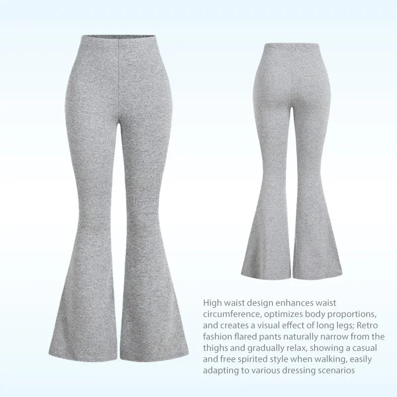Women's Flared Leggings For Workout Outfits And Layering