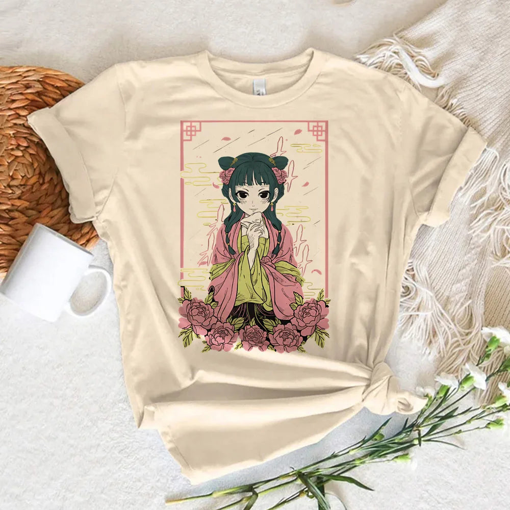 Graphic Crew Neck Short Sleeve Casual Pullover T Shirt