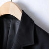 Woman Jackets Autumn Single-breasted Large Pockets Turn Down Collar Solid Elegant Female Blazer