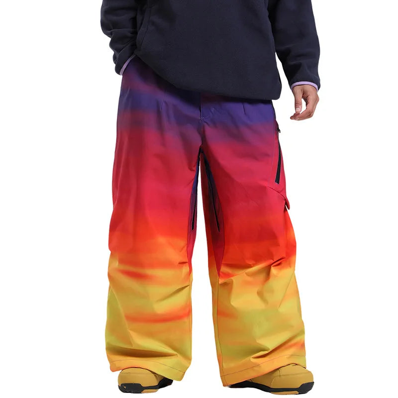 Full Length Loose Fit Ski and Snowboard Winter Pants