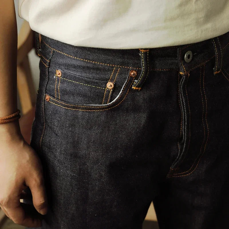 Men's Straight Leg Denim Jeans for Casual Everyday Wear