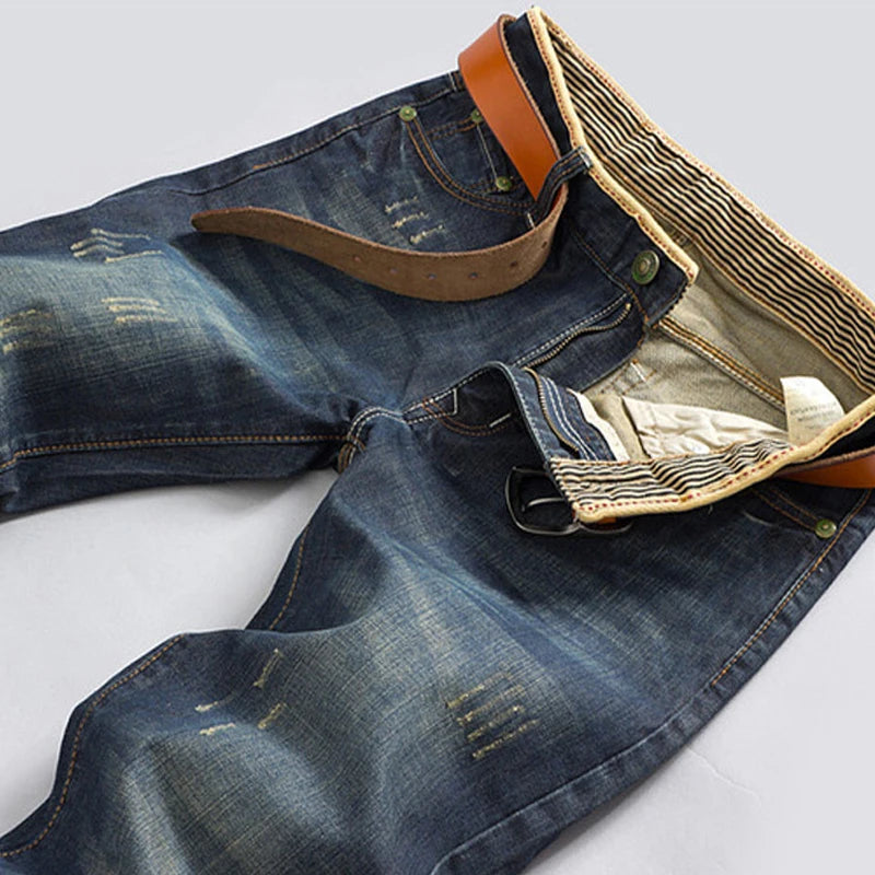 Men's Slim Fit Denim Jeans for Casual Everyday Wear