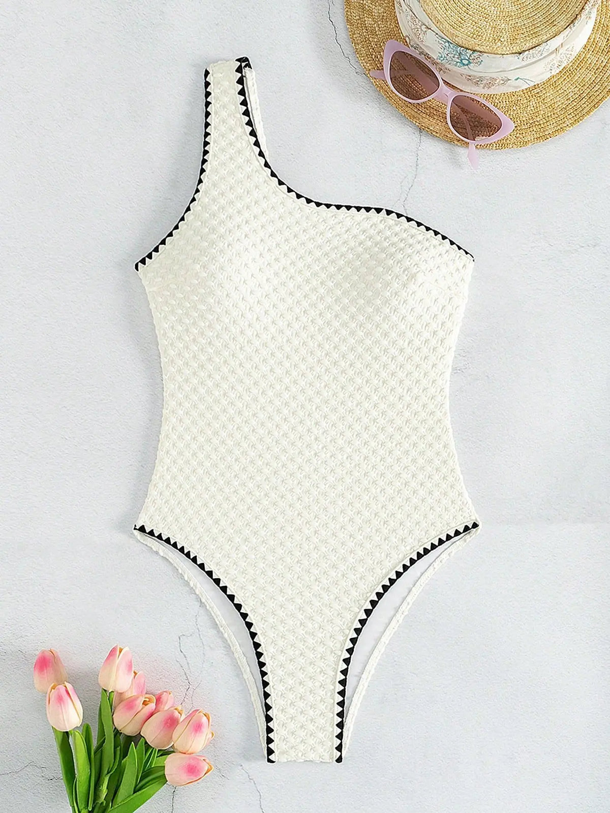 White Bandeau Bikini