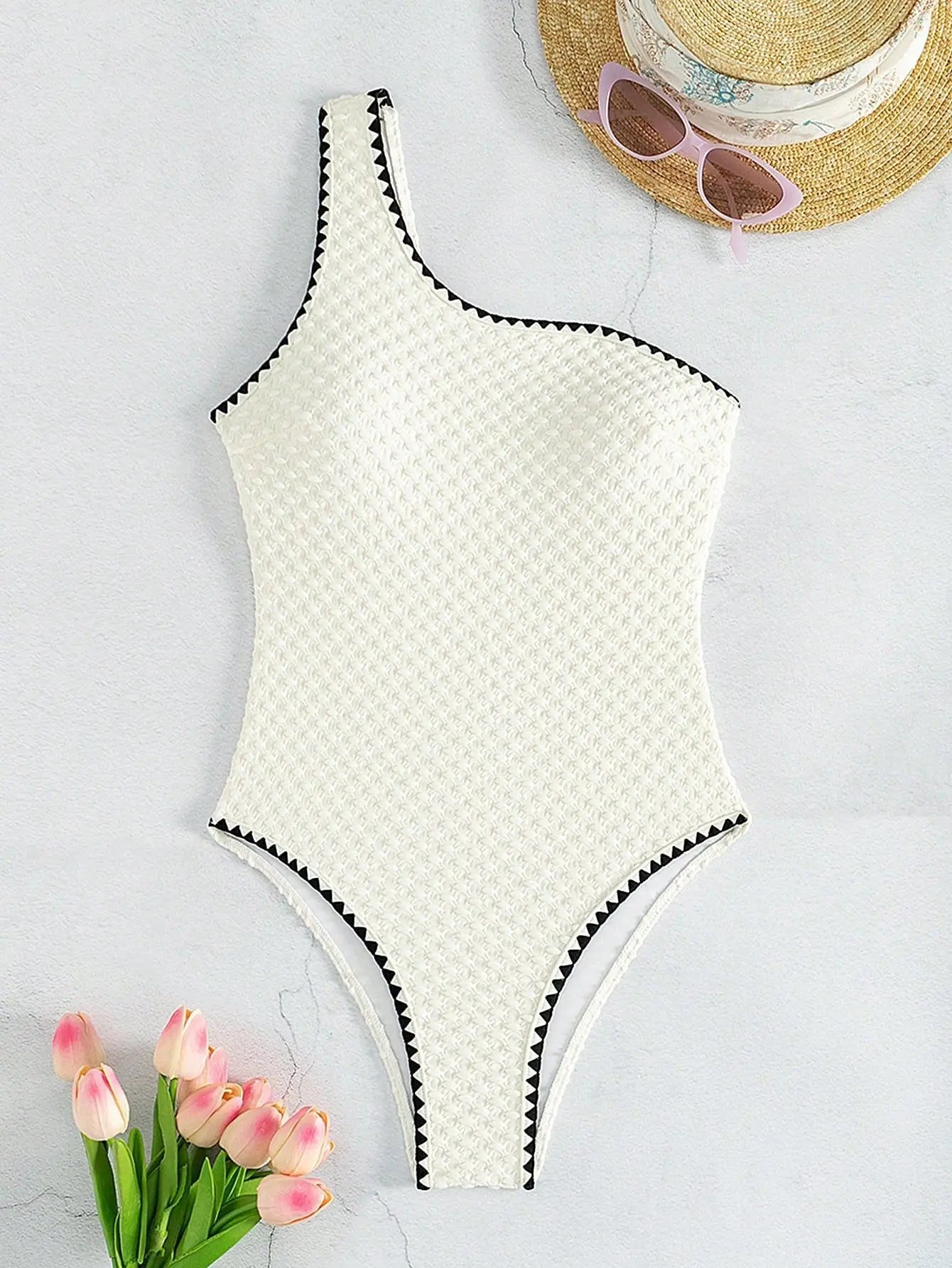 White Bandeau Bikini