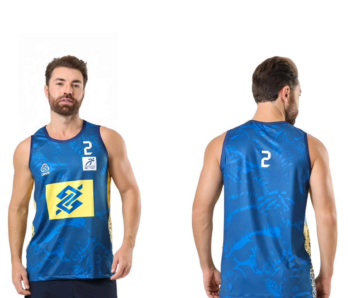Number Two Volleyball Sleeveless Tank Top For Sports Outfits