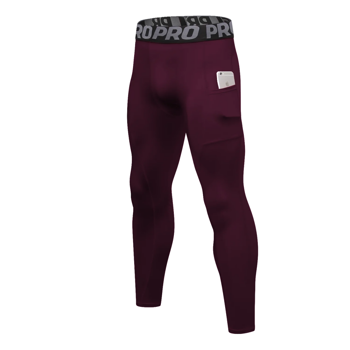 Men's Pocket Training Leggings for Gym and Running