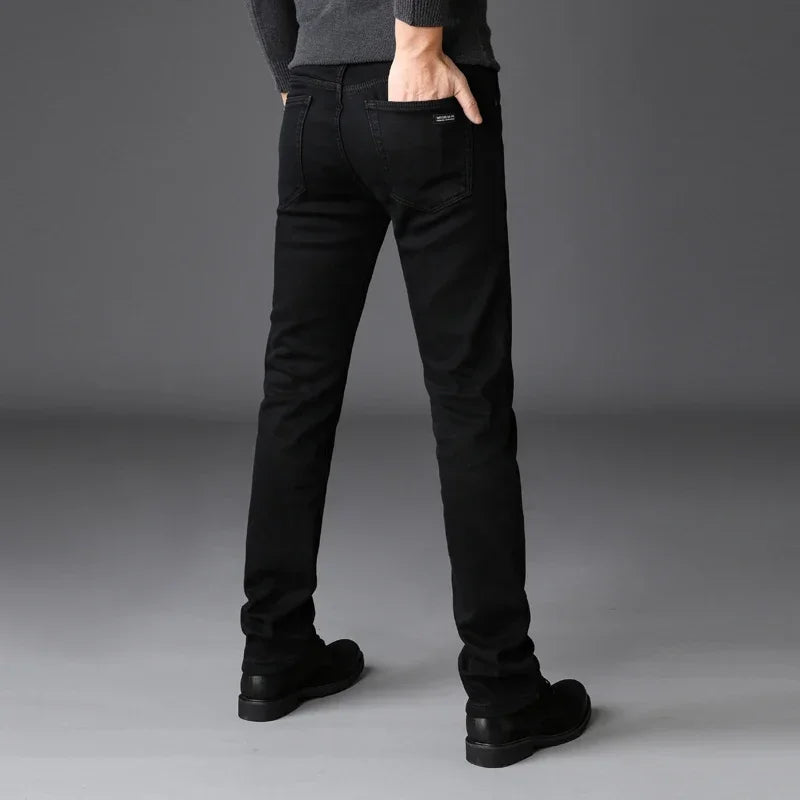 Men's Straight Leg Denim Jeans for Casual Everyday Wear