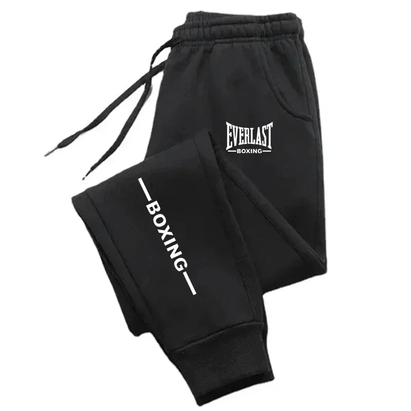 Men's Graphic Print Drawstring Waist Casual Pants For Everyday Wear