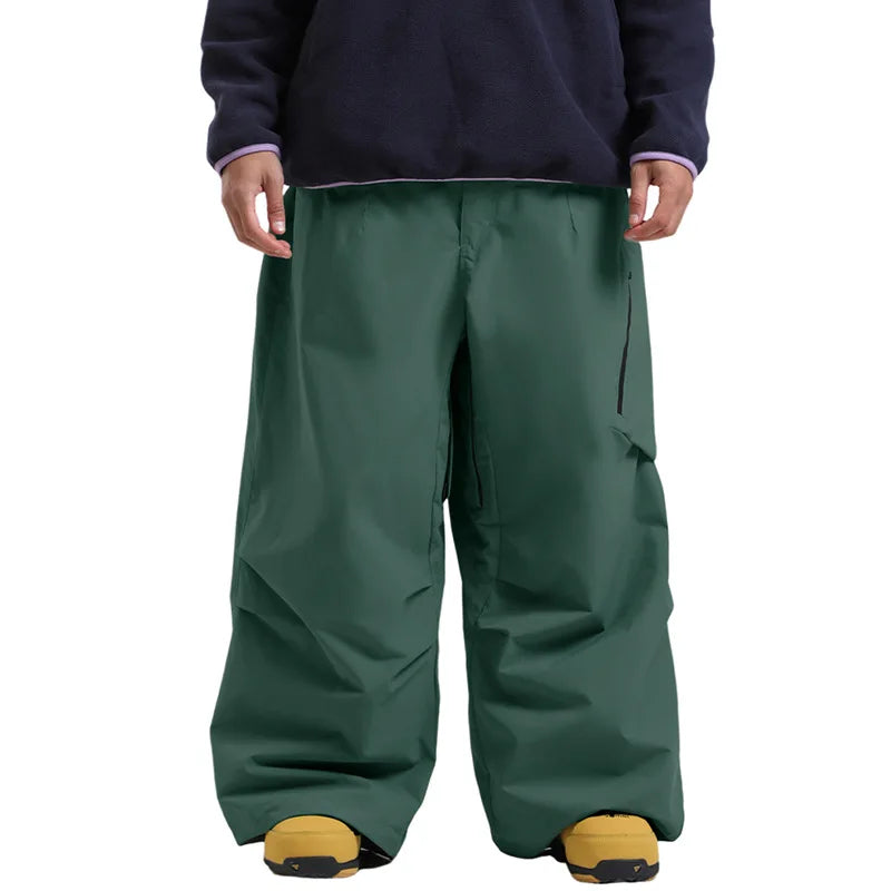 Full Length Loose Fit Ski and Snowboard Winter Pants