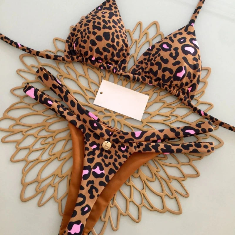 Leopard Print Bikini