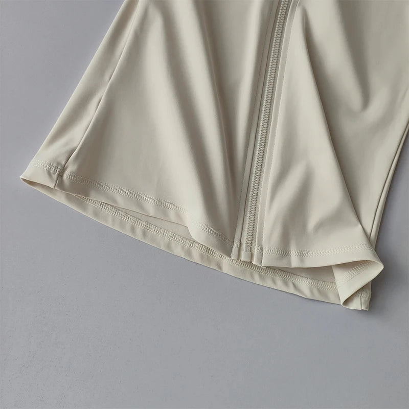 Women's Zip-Front Long Sleeve Yoga Jacket