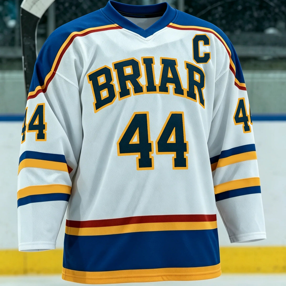 Briar University Number Graphic Long Sleeve Jersey For Sports Outfits