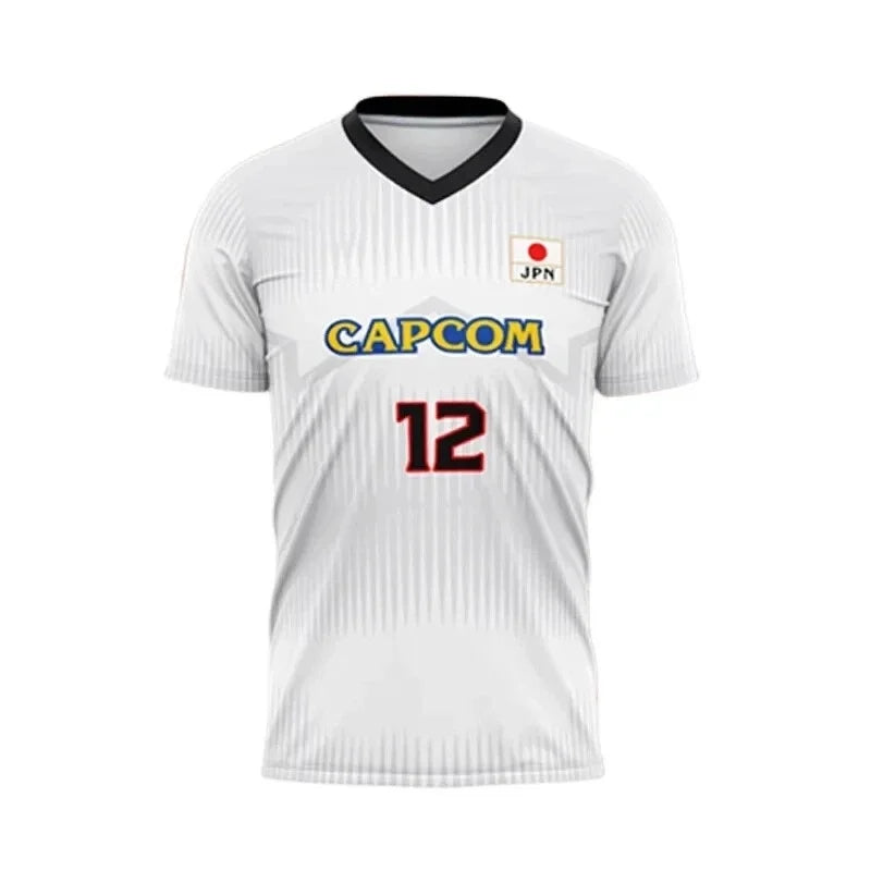 Japan Number Twelve Volleyball Short Sleeve Jersey For Sports Outfits