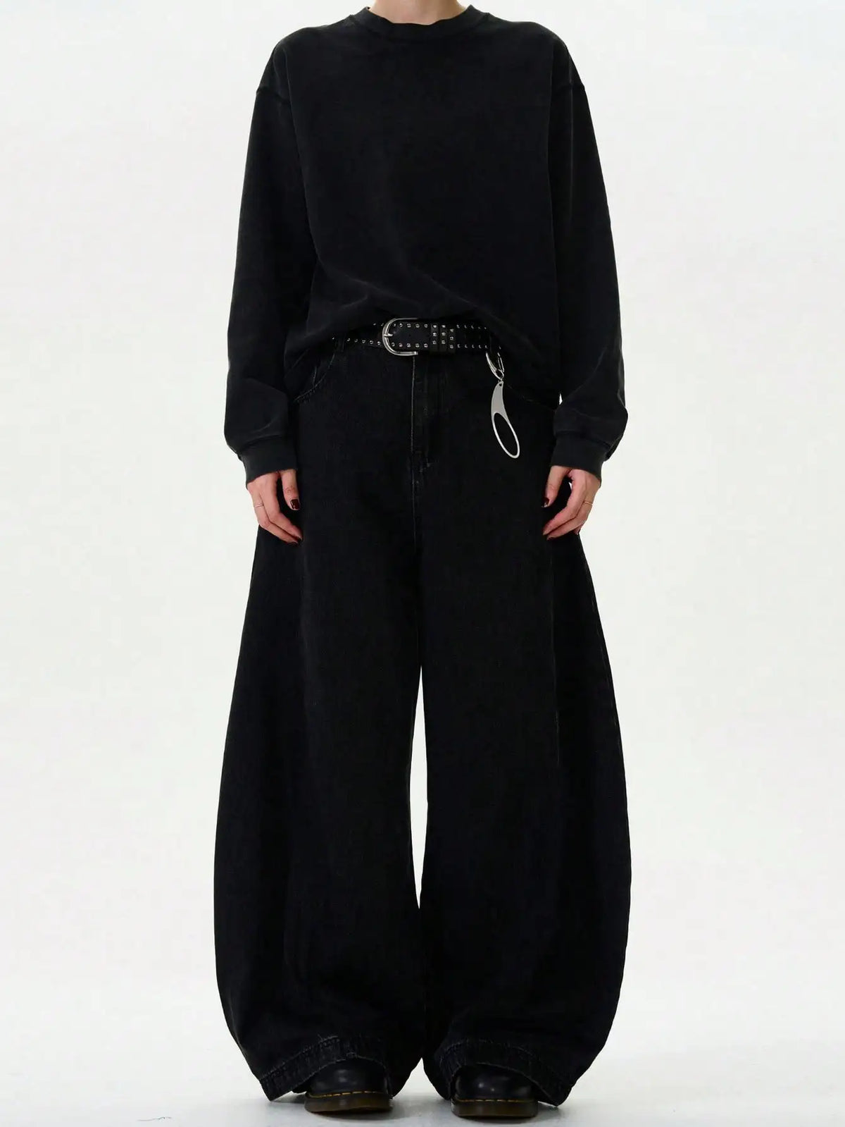 Men's Wide Leg Denim Jeans for Casual Everyday Wear