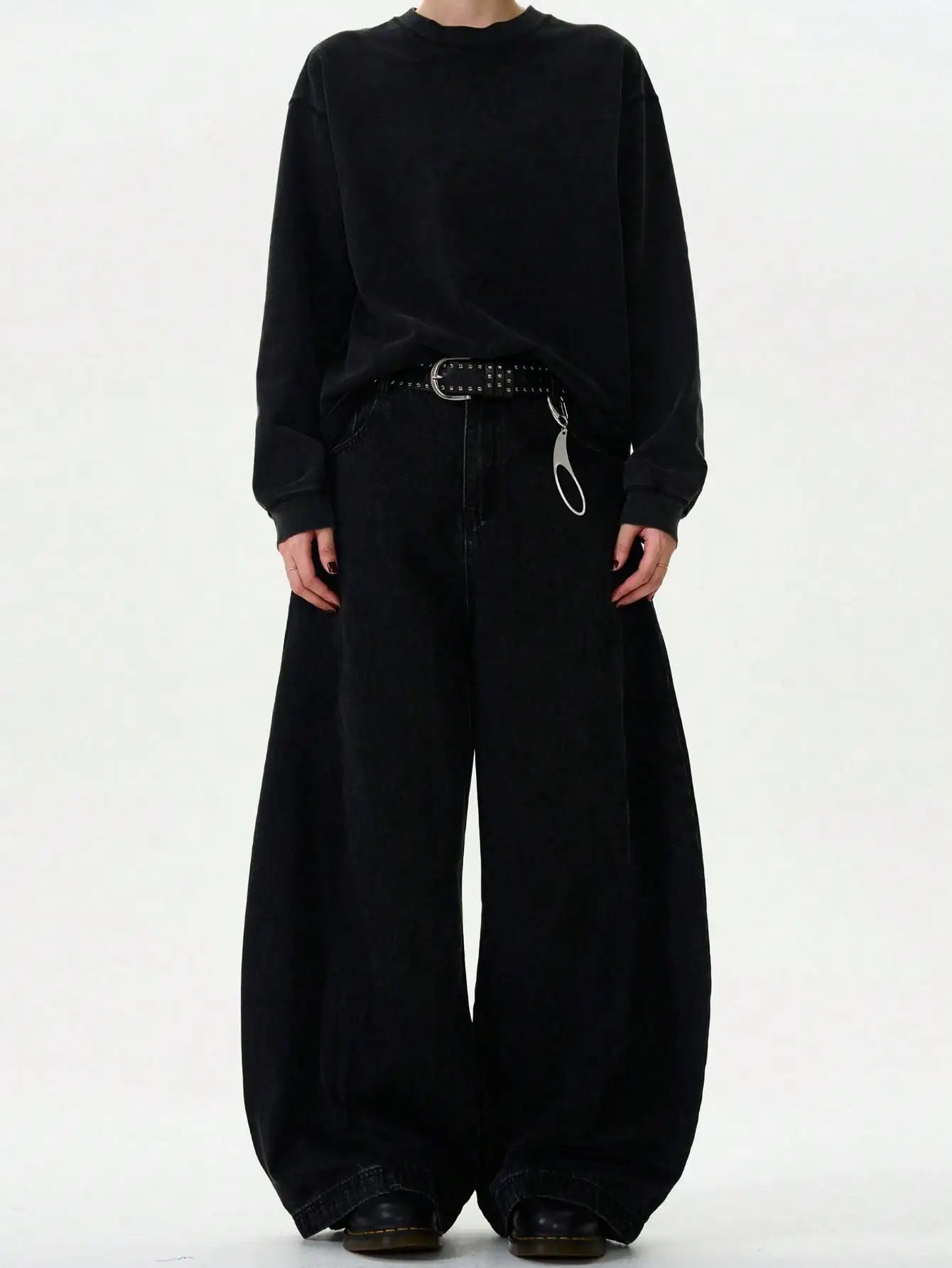 Men's Wide Leg Denim Jeans for Casual Everyday Wear